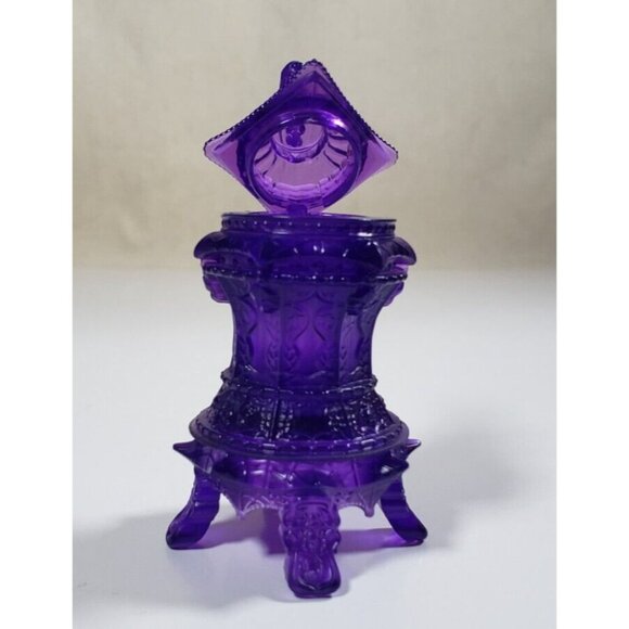 Monster High Doll Clawdeen Wolf 13 Wishes Large Purple Lantern Top Hinges Open - Picture 4 of 6